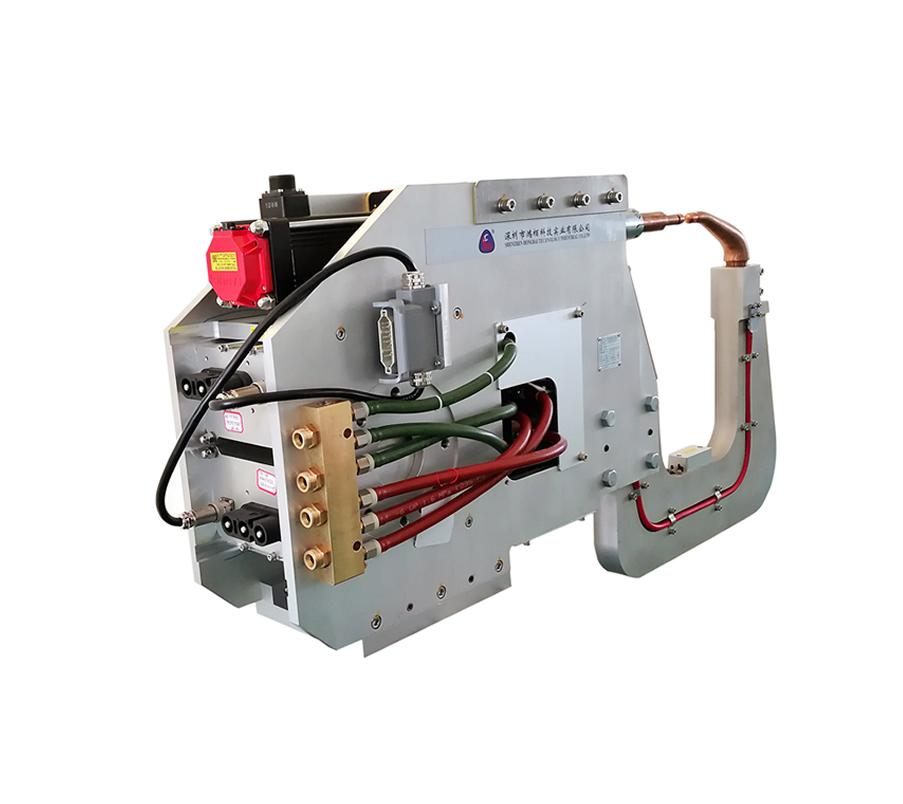 机器人铝连接中频电伺服点焊机